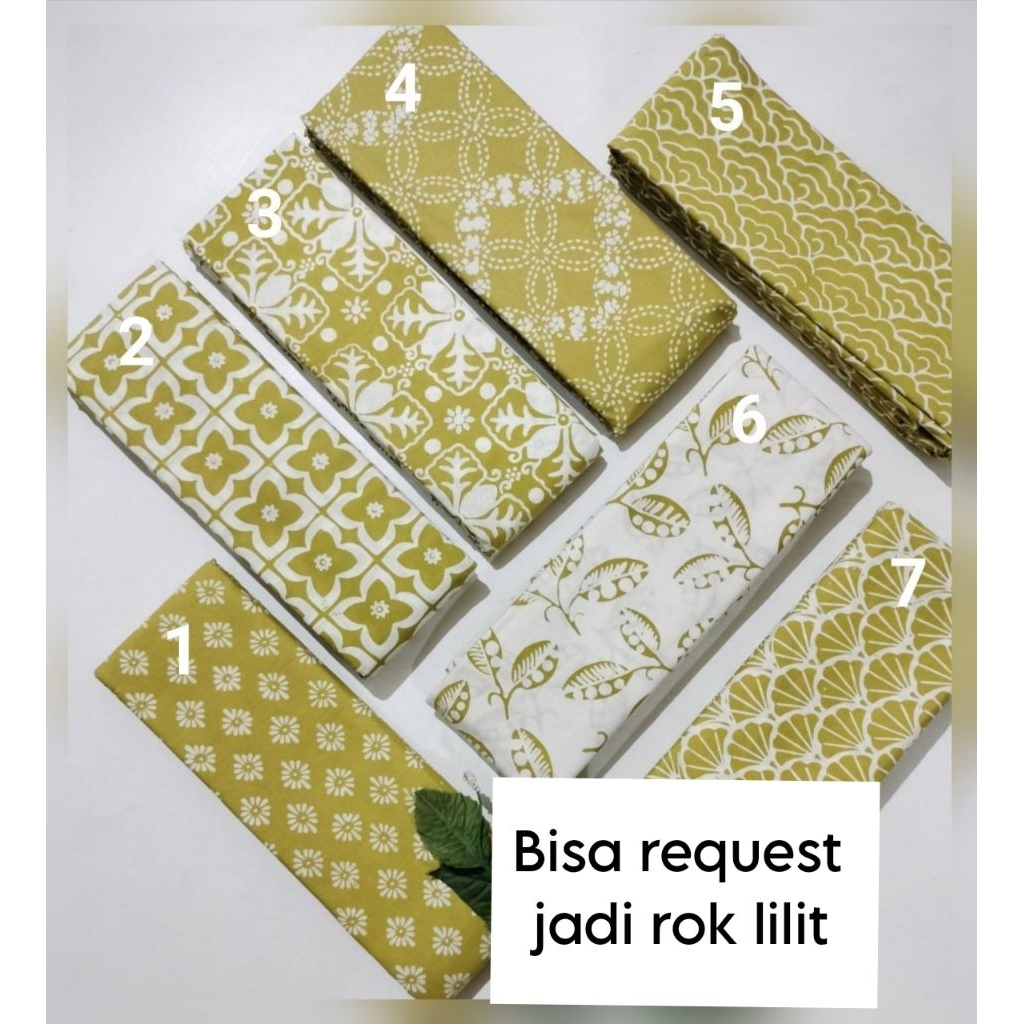 Kain Cap Handmade Katun Primatex Seragam Bridesmaid Tradisional Kamen Grosir Kain Batik Pekalongan
