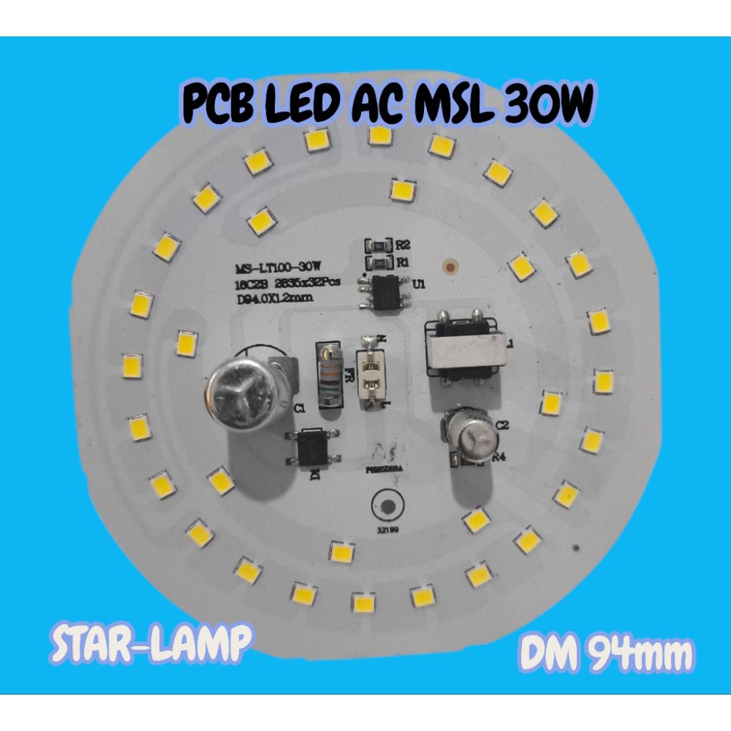 PCB LED AC MSL 30W