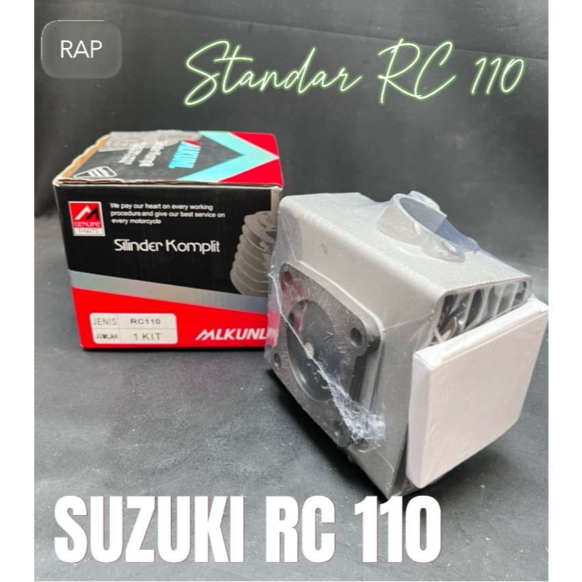 BLOK SUZUKI RC 110 BORING STANDAR RC 110 MLKUNL