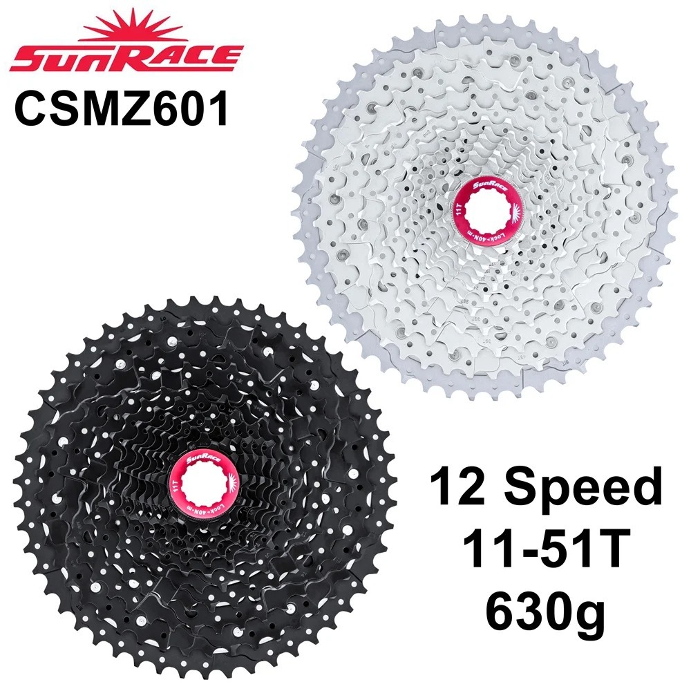 SPROCKET SUNRACE 12 SPEED 11-51T SLOP CASSETTE