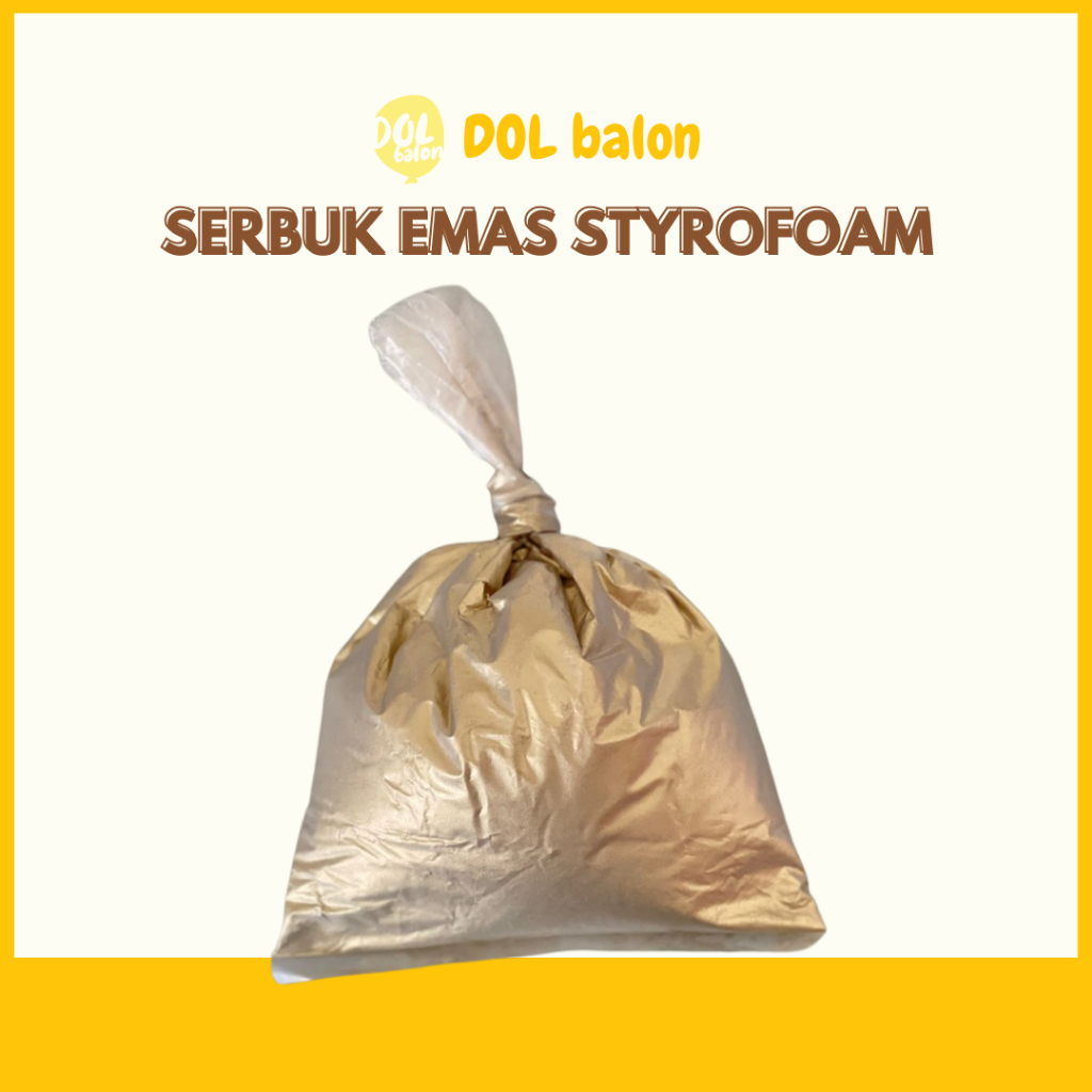 SERBUK EMAS CAT STYROFOAM