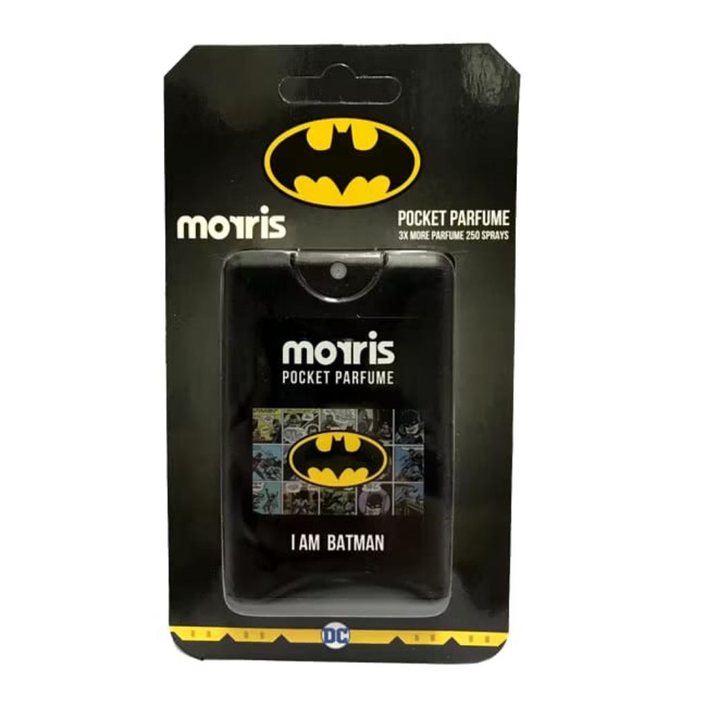 Morris Pocket Parfume Batman 18 ml Parfum Kantong Untuk Pria