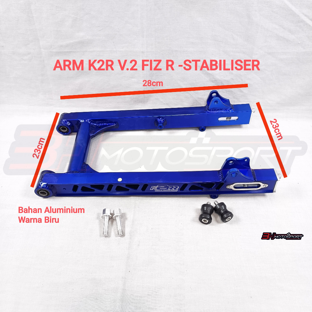 ARM K2R V.2 FIZ R -STABILISER BIRU-CHROM-UNGU