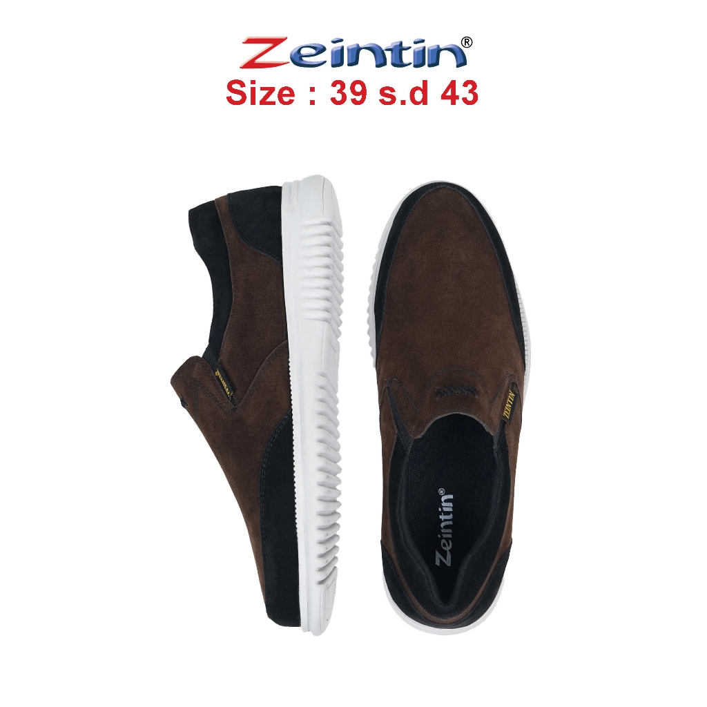 BESTPROMO ZEINTIN - SEPATU BUK SLIP ON PRIA ZEINTIN FASHION PRIA SEPATU SNEAKERS PRIA FORMAL KASUAL