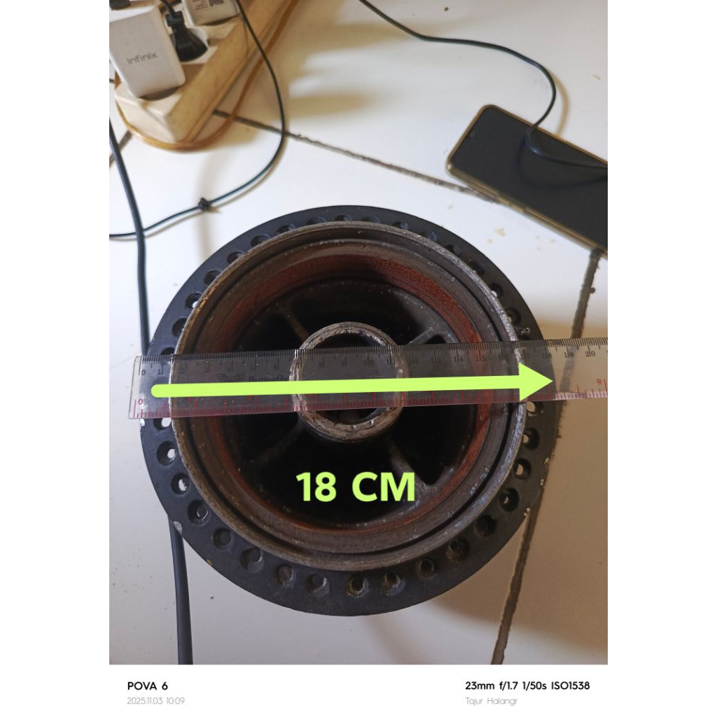 set sproket tromol dan gir bekas moge garuda jumbo