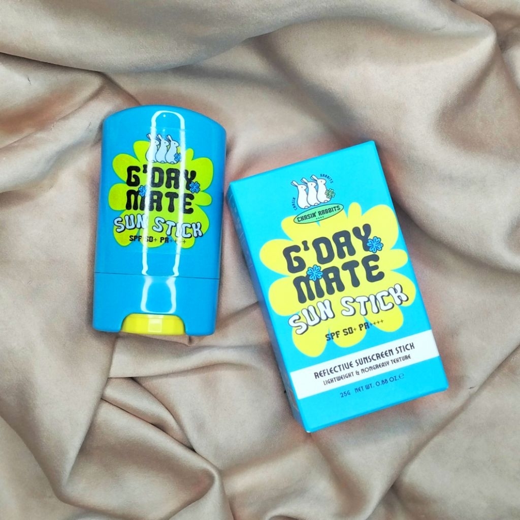 [PL LIKE NEW] Chasin' Rabbits G'Day Mate Sun Stick SPF 50+ PA++++ 25g Preloved Sunscreen Korean Skin