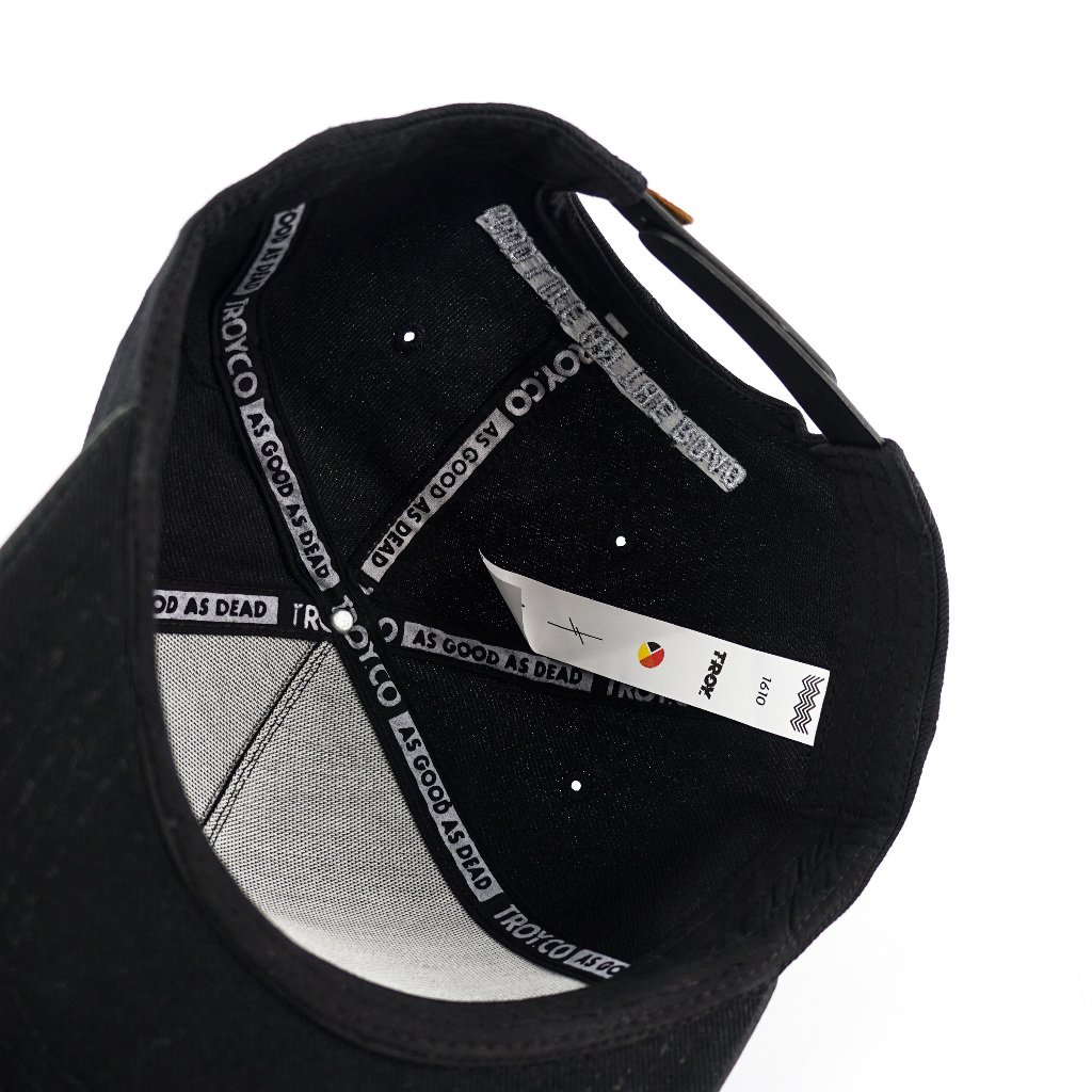 [Free Box] Troy Company Snapback Cap Gorilla - Topi Hitam Snapback SND 3393