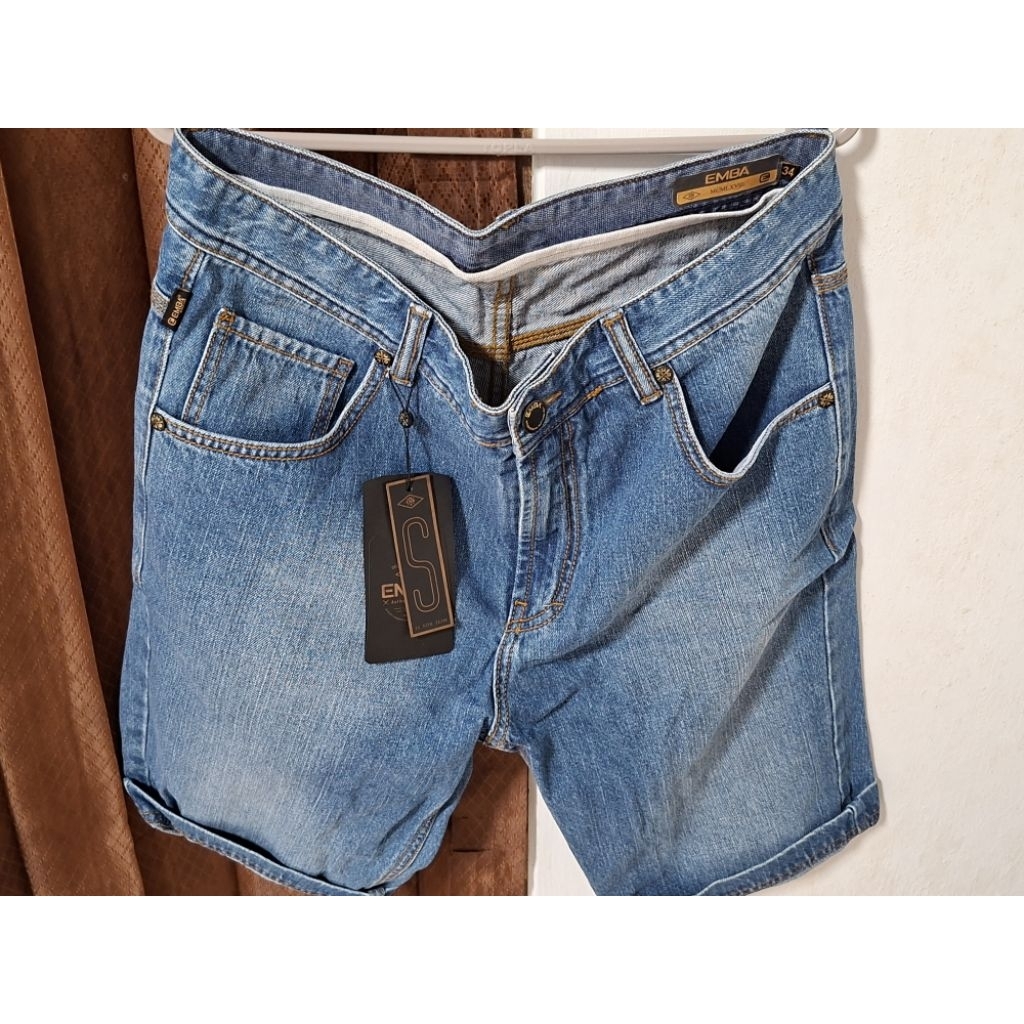 Celana Jeans Pendek Emba