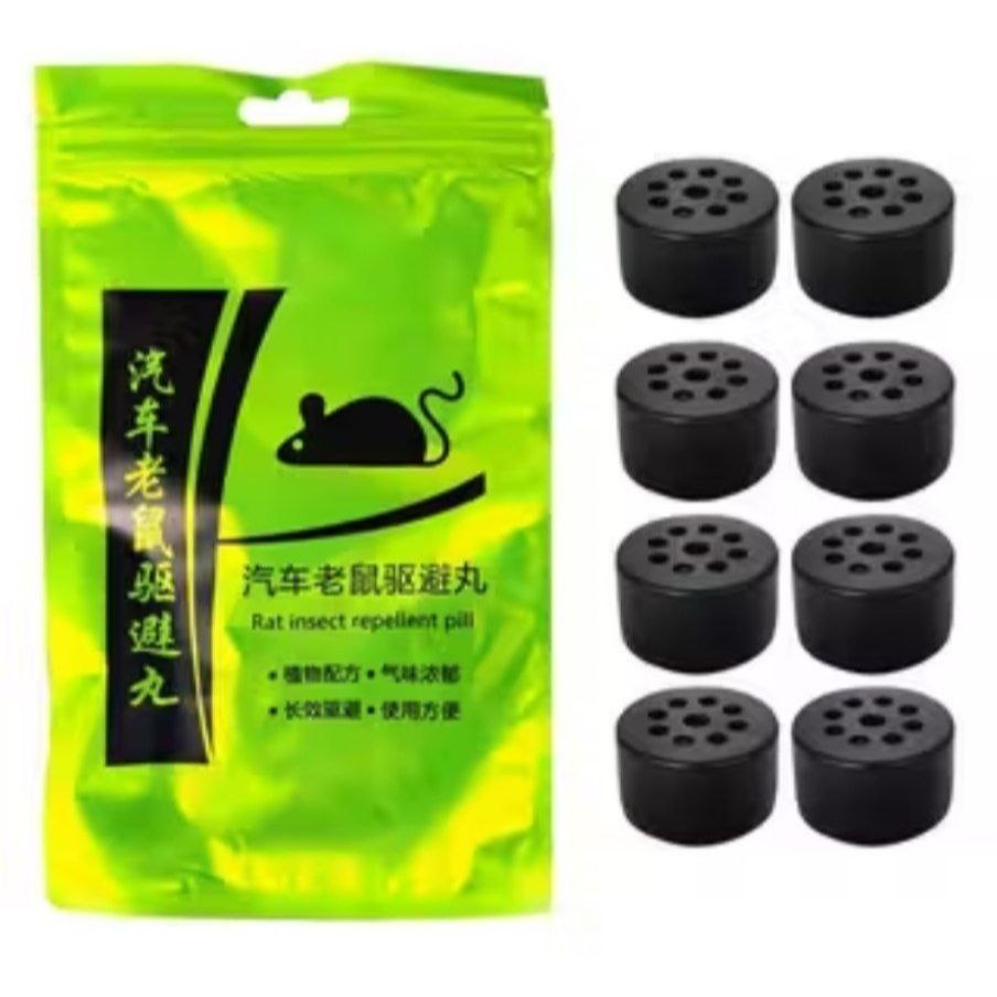 Anti Tikus Mobil Pengusir Tikus Pil Kamper Kapur Barus 8pcs/pack / car Rat repellent