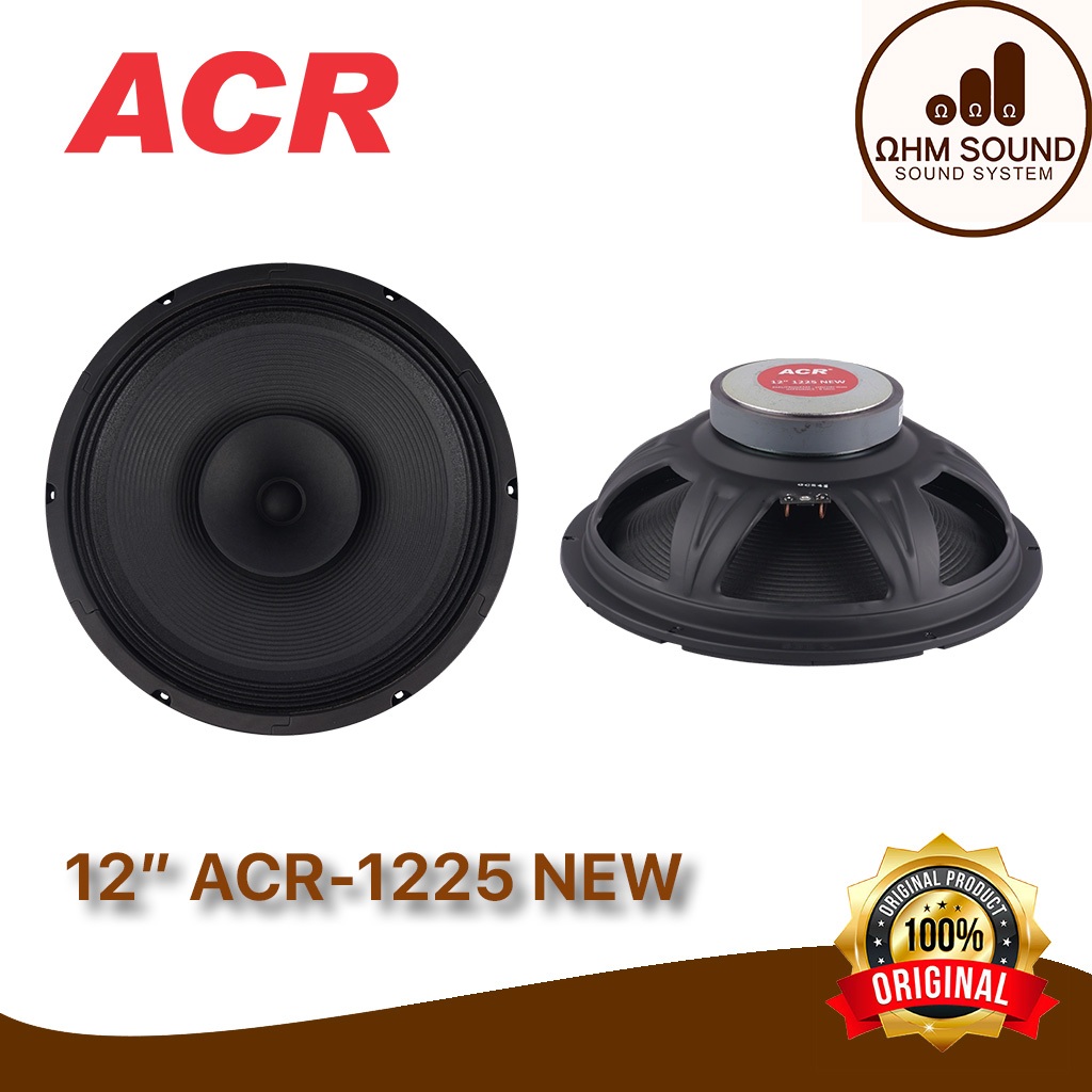 PROMO Speaker ACR 1225 NEW 12 inch 12" SPEAKER 12" ACR-1225 NEW ORIGINAL