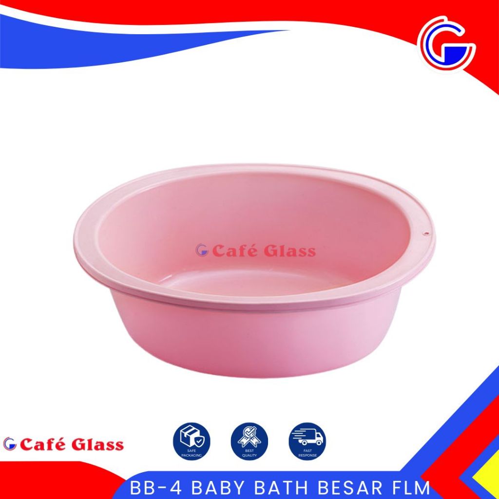 BAK MANDI BAYI BESAR LION STAR / BB-4 BABY BATH BESAR FLM / BAK CUCI BAJU / BAK OVAL MANDI BAYI