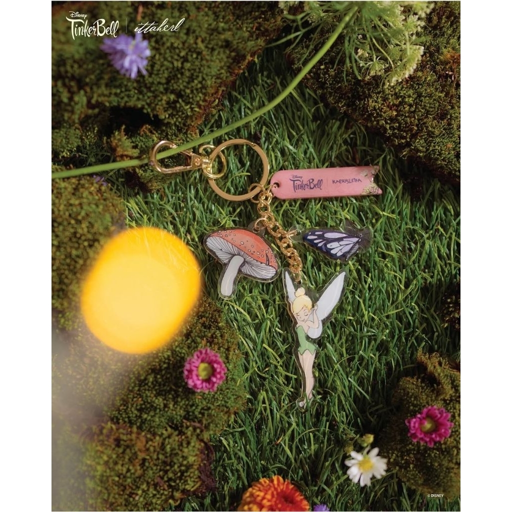 Disney Tinkerbell || Kaerysleika Pixie Dust Keychain