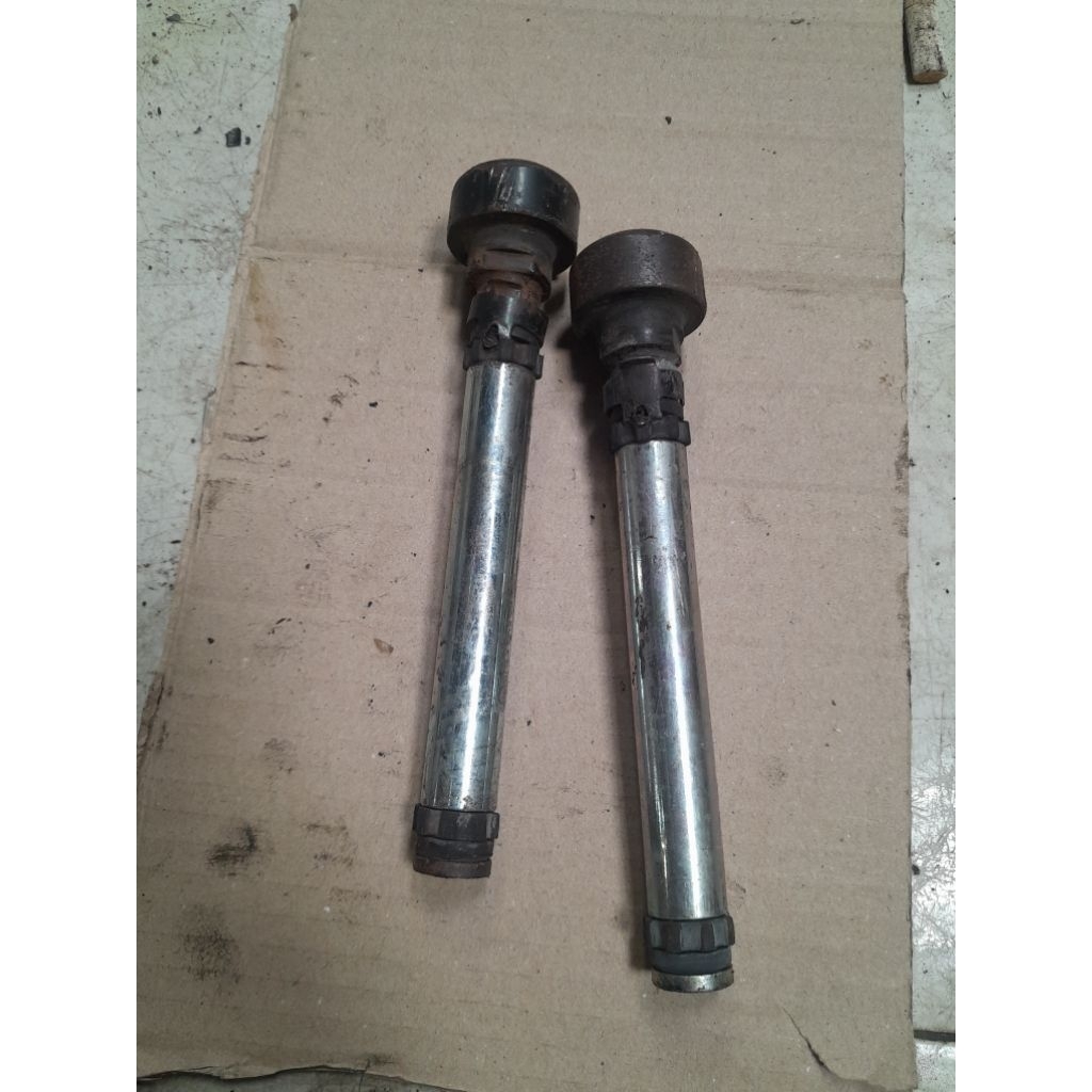 jalu stang + dudukan honda karisma supra 125 original ( lepasan motor )