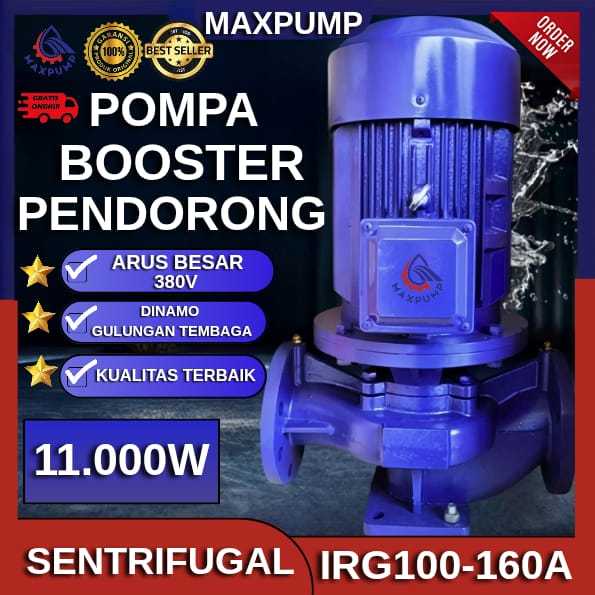 MAXPUMP Pompa Booster pompa pendorong air 4 inch pompa transfer terbaru 28meter BOOSTER PUMP