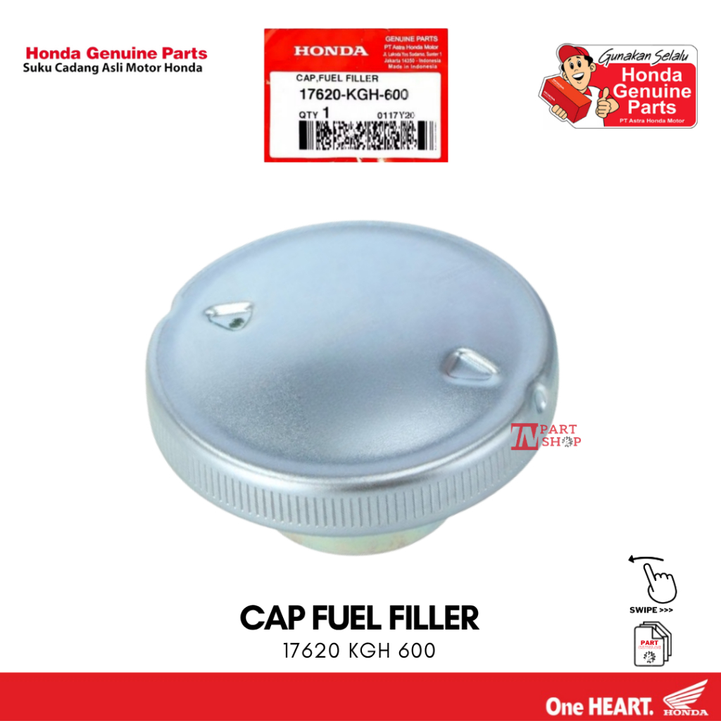 Tutup Tangki (Cap Fuel Filler) / 17620-KGH-600