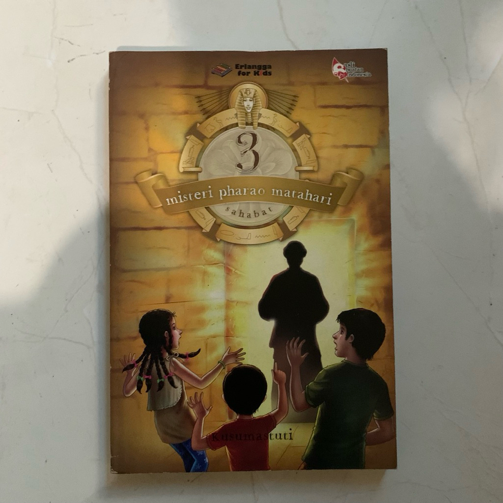 (Preloved) 3 Sahabat: Misteri Pharao Matahari - Kusumastuti
