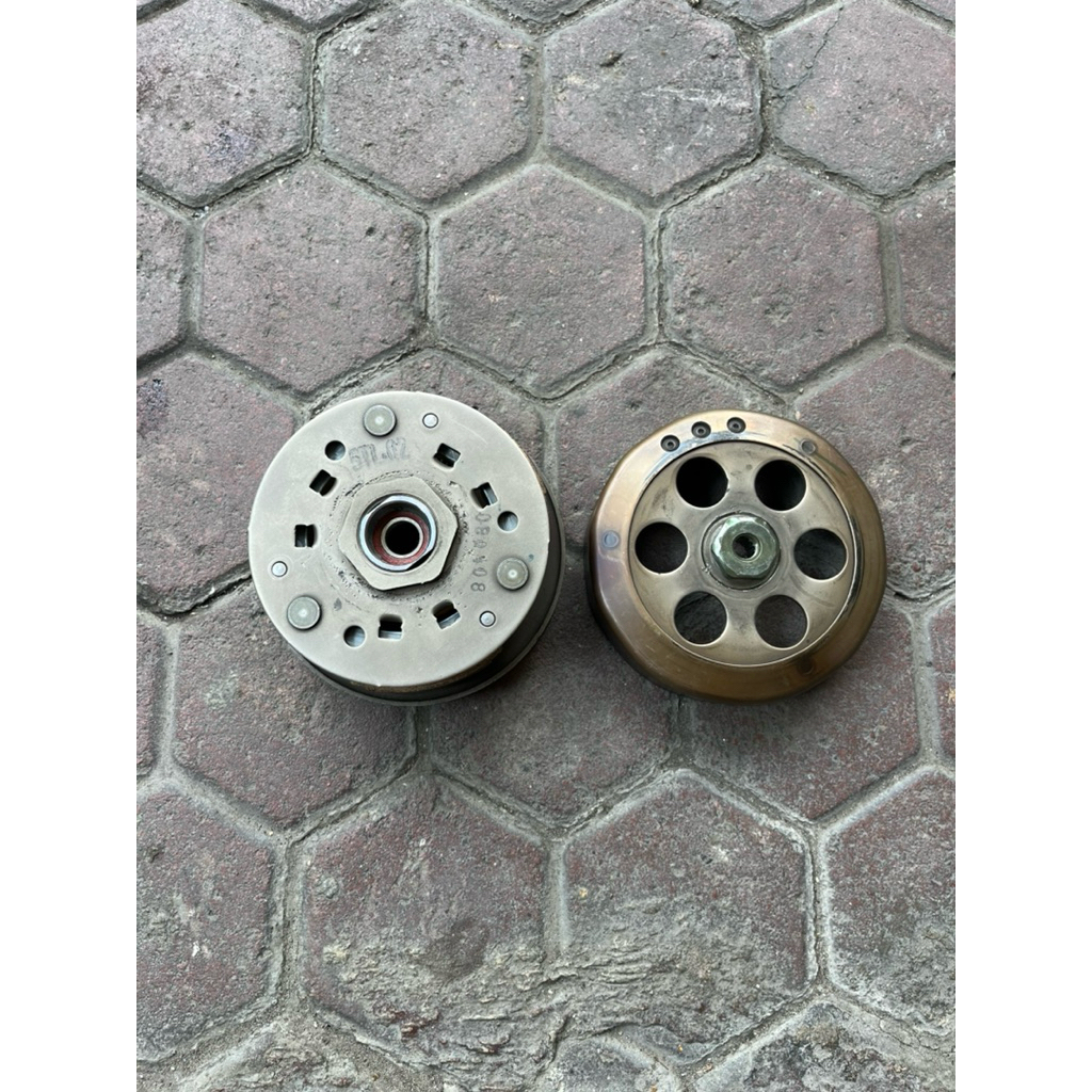 pully belakang yamaha mio sporty smile soul karbu ori copotan