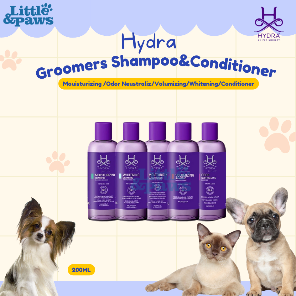 HYDRA Groomers Shampoo & Conditioner Grooming for dog & cat Shampoo Anjing Kucing