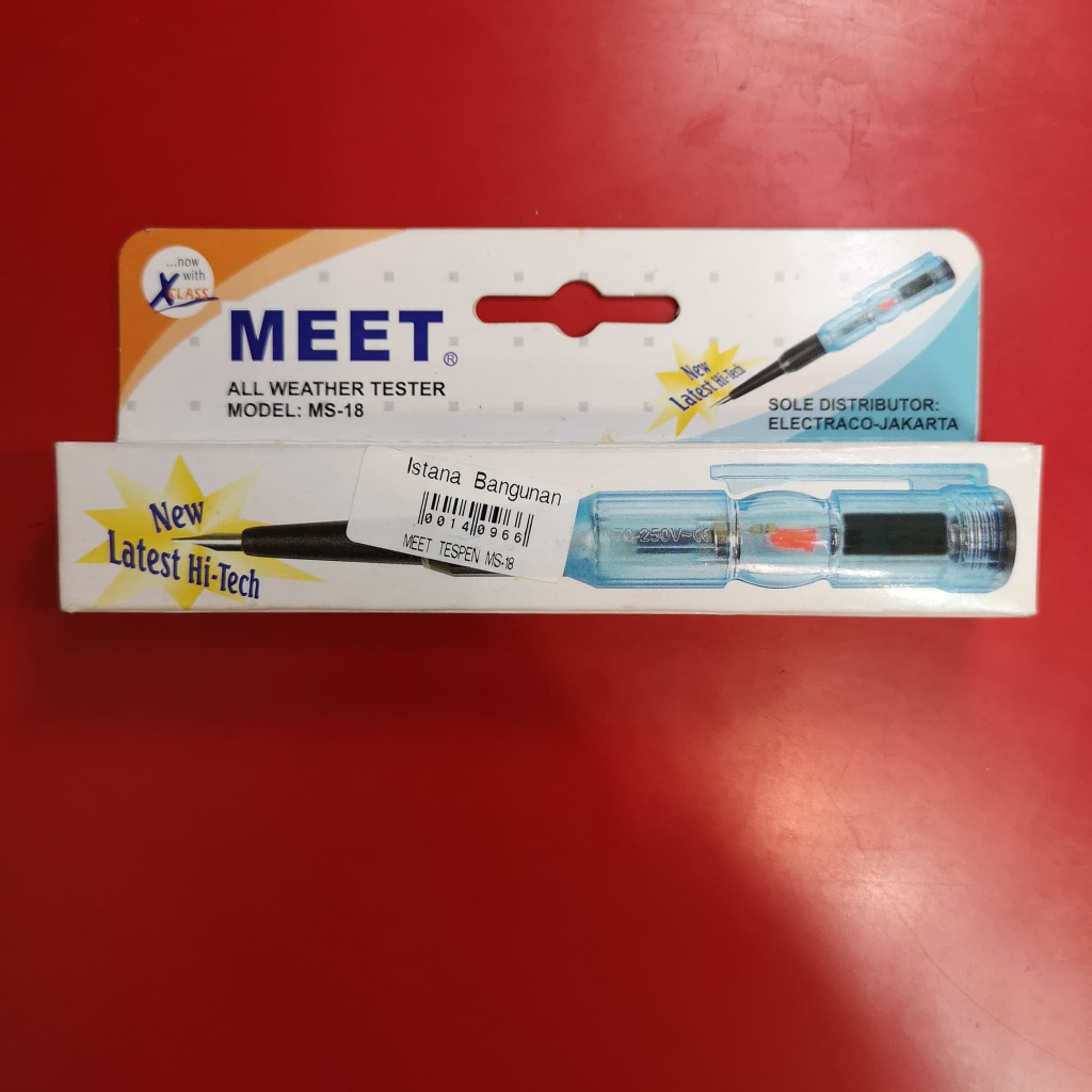 MEET OBENG LISTRIK TESPEN MS-18 ALL WEATHER TESTER MS18