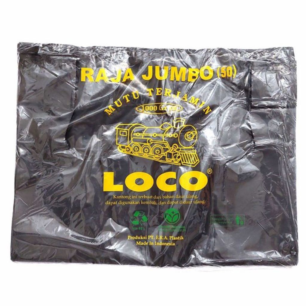 plastik kantong hitam besar tebal loco