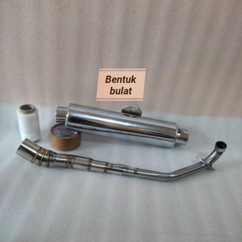 Knalpot CKD Standart/Bobok Bedelan Supra X 125 Jupiter Z-Shogun Revo-Shogun Lama Revo Lama/Abs-Vega 