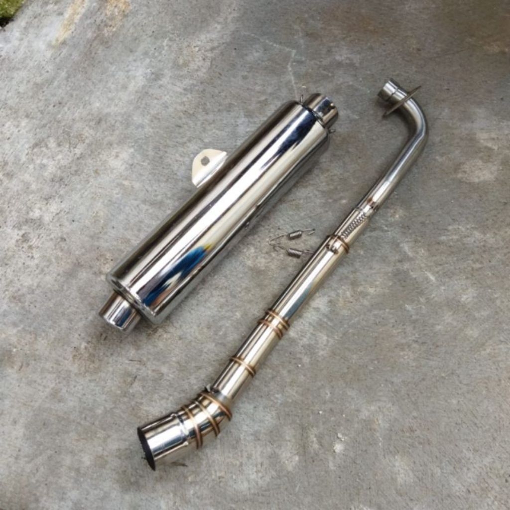 KNALPOT CKD SUARA BOBOK SUPRA X SUPRA FIT SUPRA 125 REVO FIT REVO APSOLUTE DLL