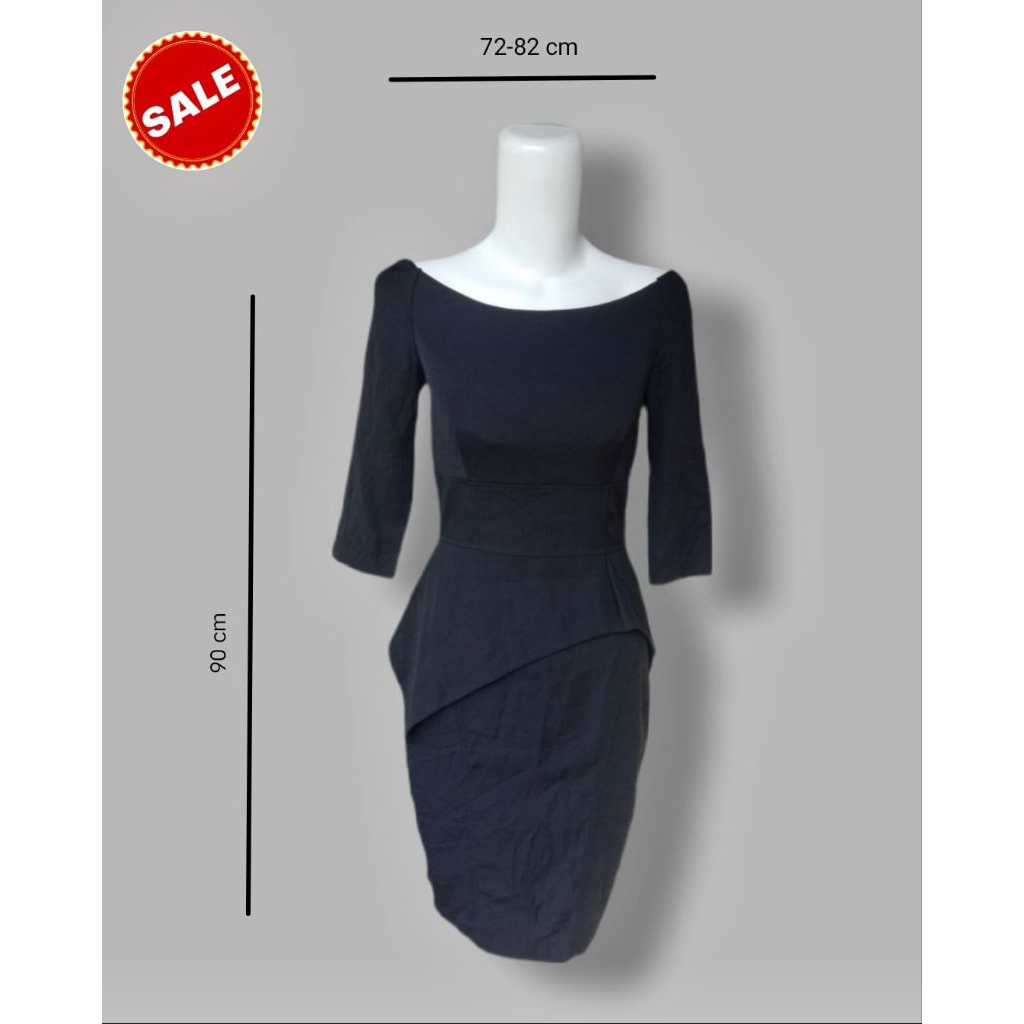Dress Hitam Elegan