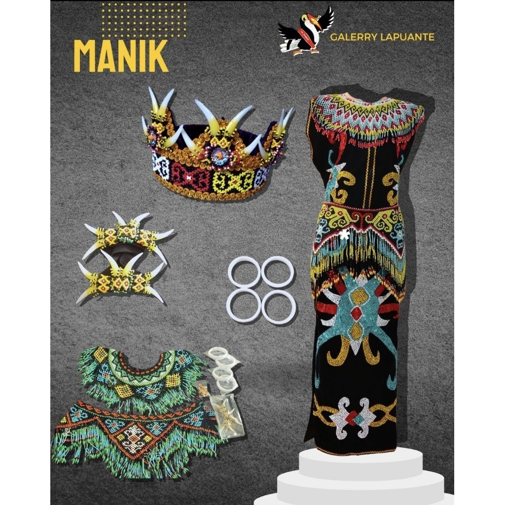 BAJU ADAT DAYAK WANITA