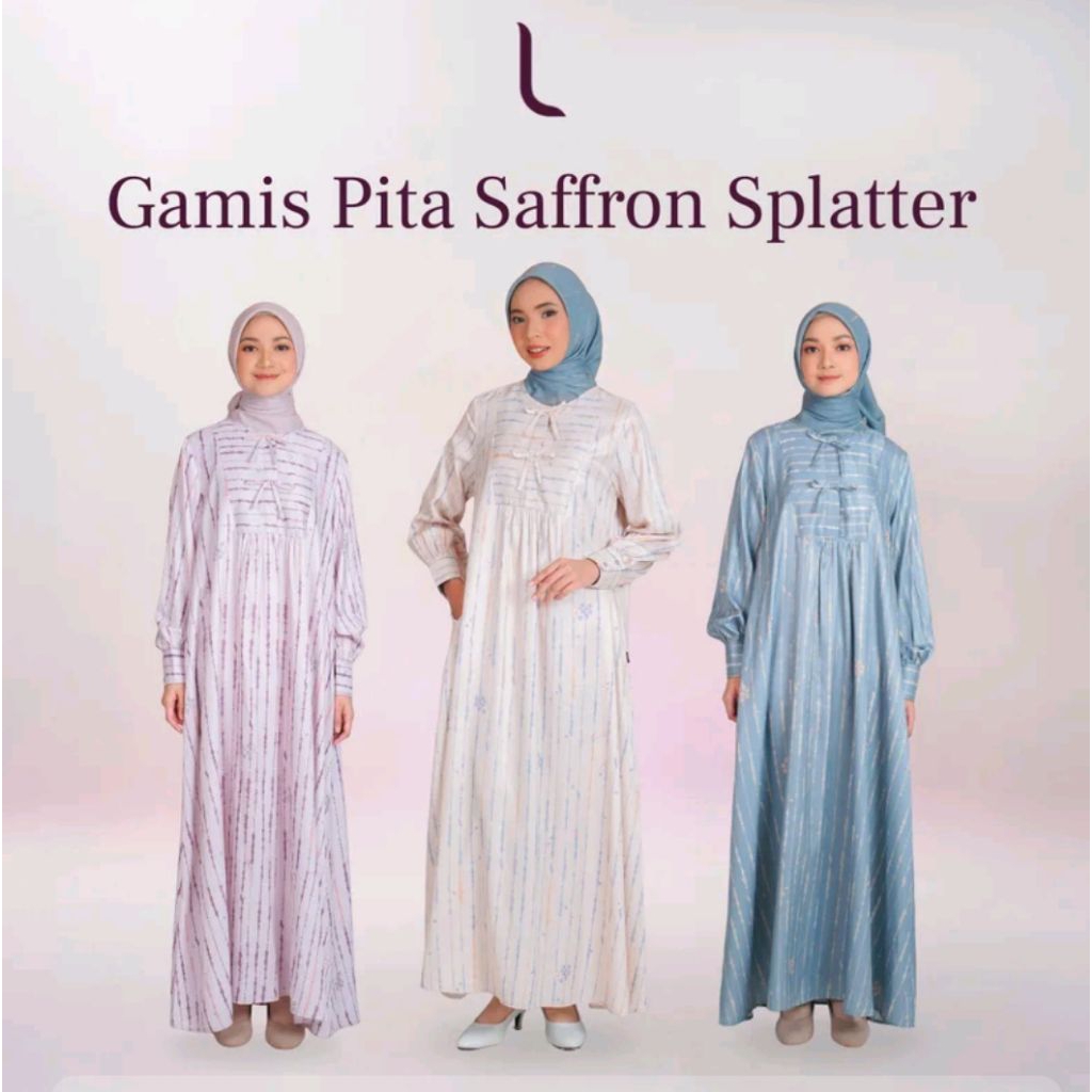 GAMIS SAFFRON SPLATTER & PITA SAFFRON SPLATTER BY ELZATTA
