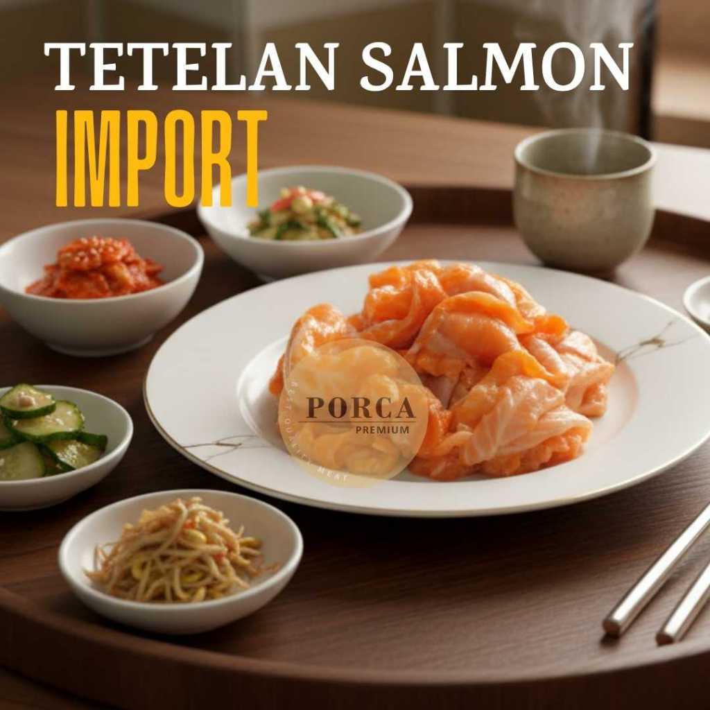 Tetelan Ikan Salmon Norwegian