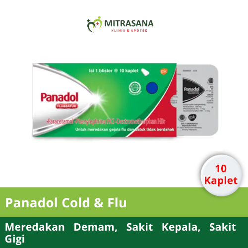 Panadol Cold & Flu - Meredakan Batuk dan Flu