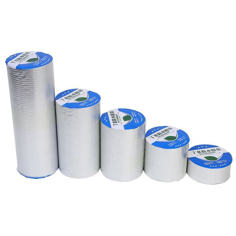 LAKBAN ANTI BOCOR ALUMINIUM ALUMUNIUM FOIL TAPE ANTI BOCOR BUTYL WATERPROOF TAHAN PANAS UKURAN BESAR
