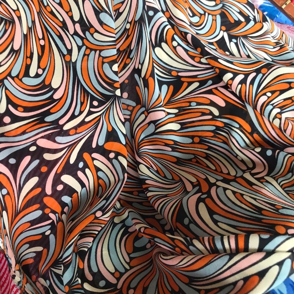 kain ceruti premium motif abstrak ~ kain ceruti Zara motif lingkar ~ kain ceruty motif abstrak