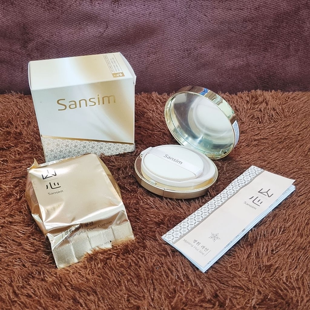 Bedak Jutanhak Sansim Myeonghui Cover Cushion SPF47/PA++ Plus Refill