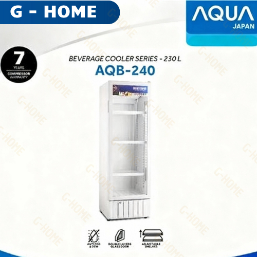 SHOWCASE AQUA 240L AQB-240 DISPLAY COOLER