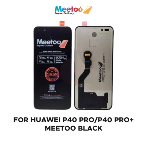 LCD TOUCHSCREEN HUAWEI P40 PRO/HUAWEI P40 PRO PLUS BLACK - MEETOO