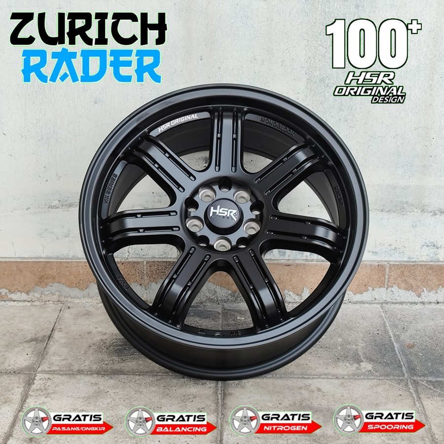 Velg Mobil Hsr Wheel Siak Ring 17 Untuk Innova Xtrail Juke Crv Avanza Xenia New Dll Pelek R17