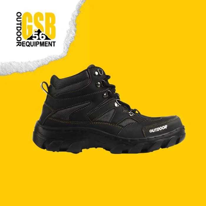GSB56 Sepatu Pria & Wanita  Safety Boots High Premium Quality Raptor Hiking Proyek Outdoor Touring