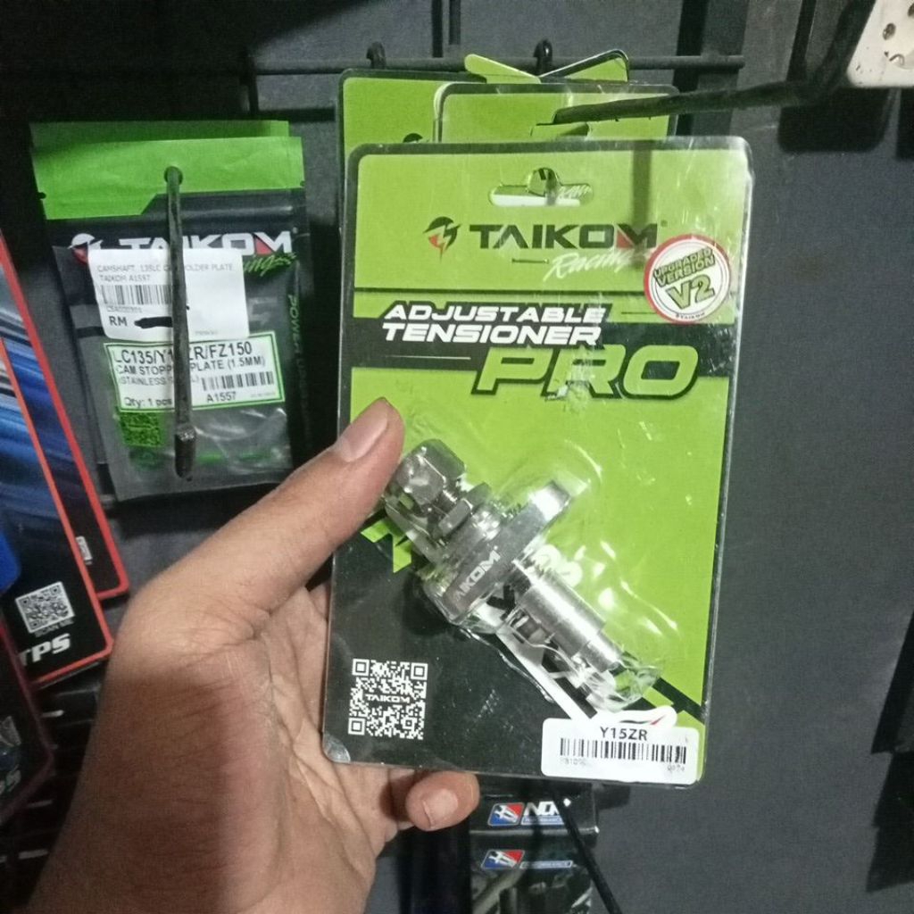 TAIKOM ADJUSTABLE TENSIONER PRO V2 UNTUK MX KING & SONIC 150 DJAMIN ORIGINAL