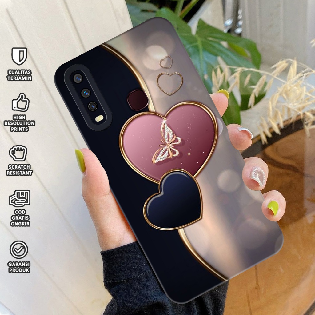 Case For Vivo Y12 / Y12i / Y15 / Y17 - Kesing Hp Vivo Y12 Terbaru [ LOVEE ] - Casing Hp - Case Terba