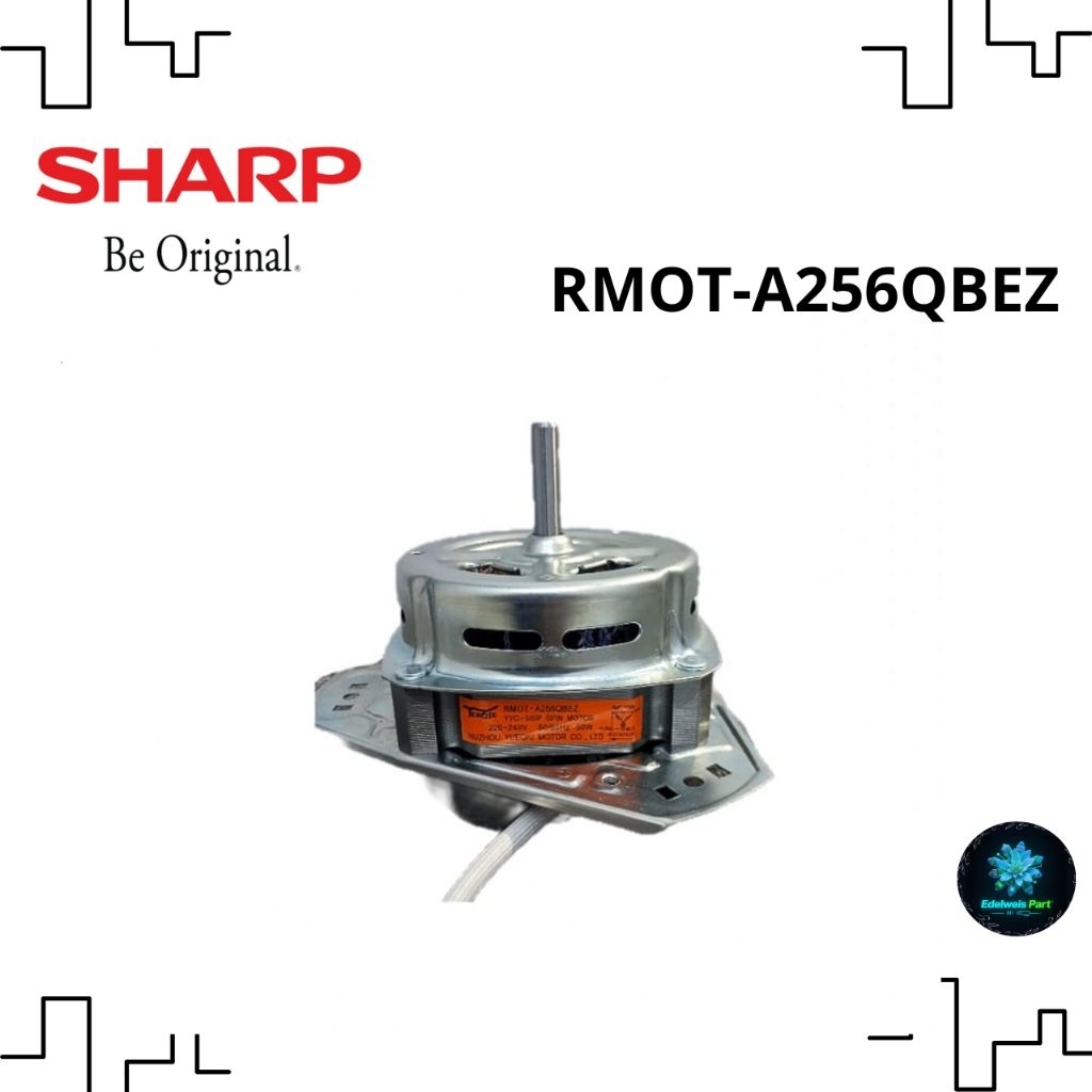 Dinamo Pengering Mesin Cuci Sharp 7–10 Kg RMOT-A256QBEZ – Motor Pengering Original Berkualitas Tingg