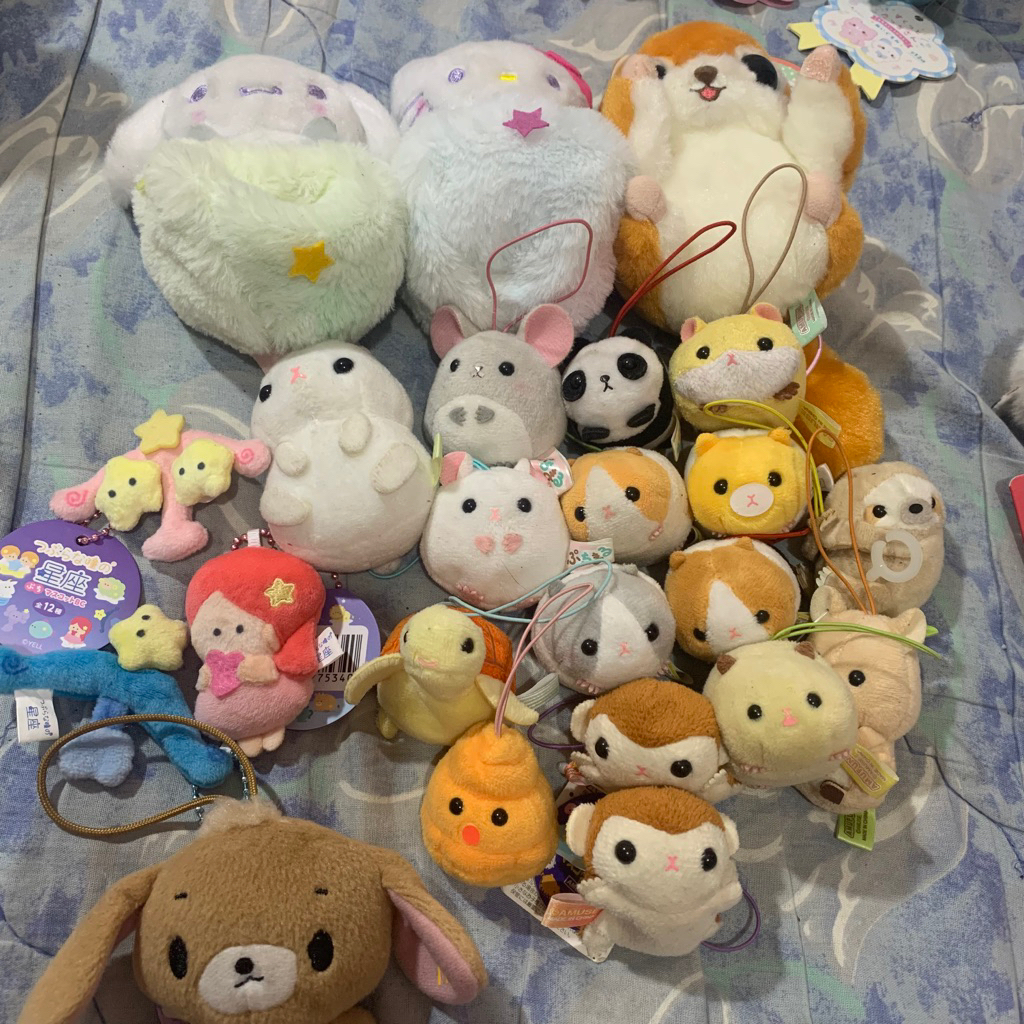Keychain Amuse Bulir, Gantungan bulir upil amuse sanrio yell sugarbunnies