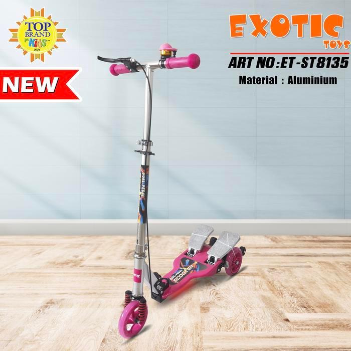 skuter injak exotic 8135 otoped exotic scooter injak skuter anak 2 pedal exotic 8135