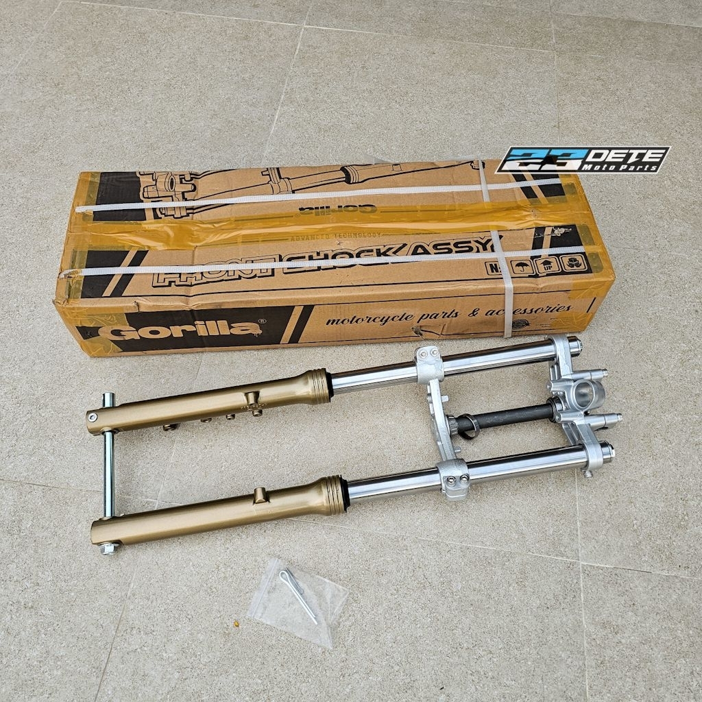 shock ninja RR gorila depan pnp cb gl mp tiger