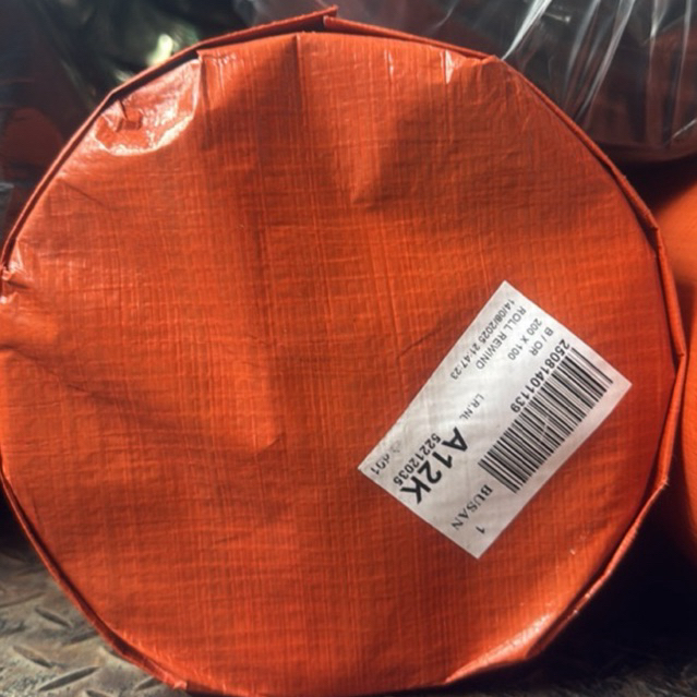 TERPAL ROLL A12 KOREA IMPORT ORIGINAL//TERPAL KANDANG AYAM CHLOSE HOUSE//TERPAL A12 KOREA