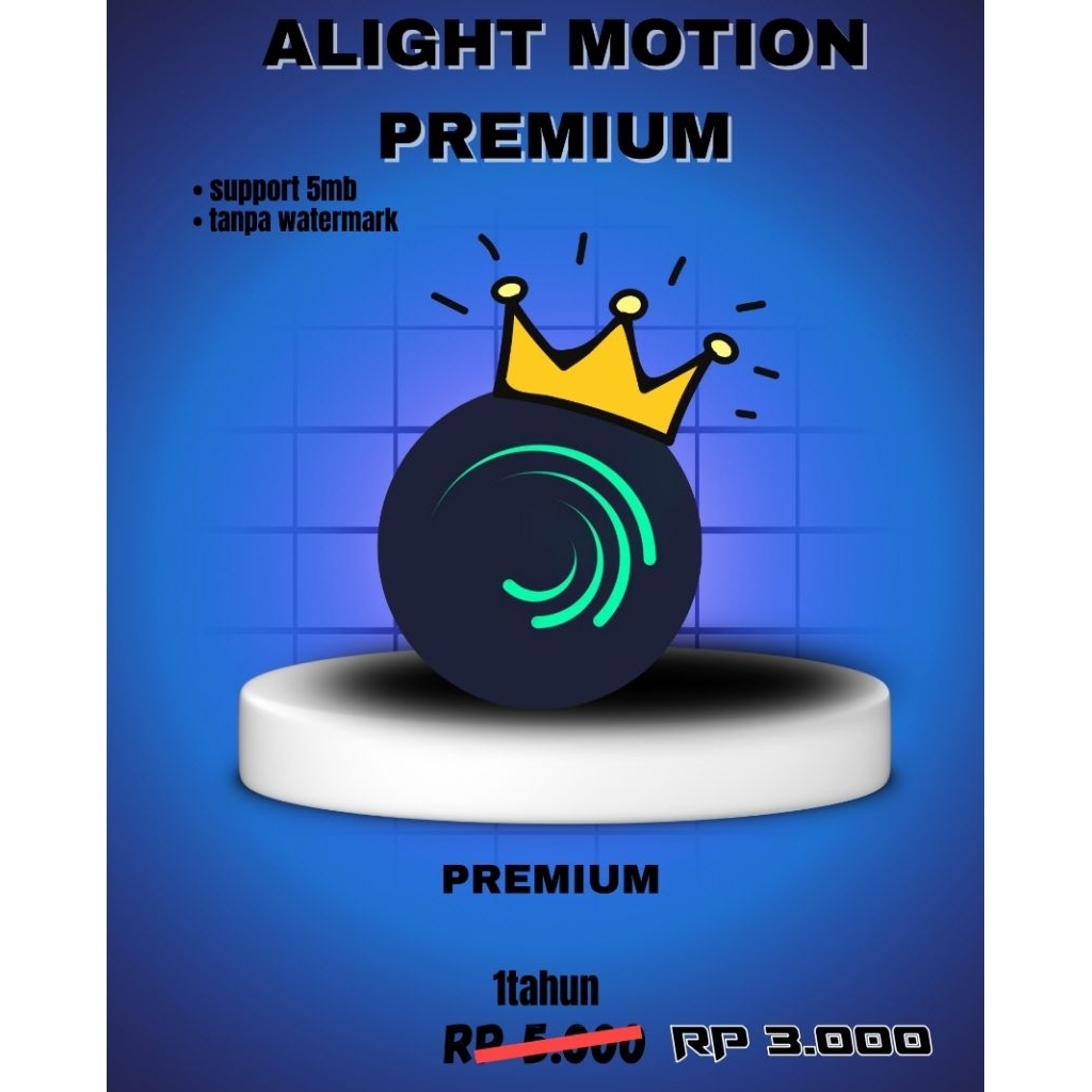 ALIGHT MOTION PREMIUM MURAH
