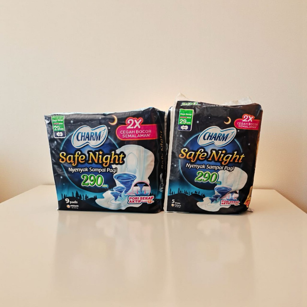 Charm Safe Night 29Cm Isi 9Pads/5Pads