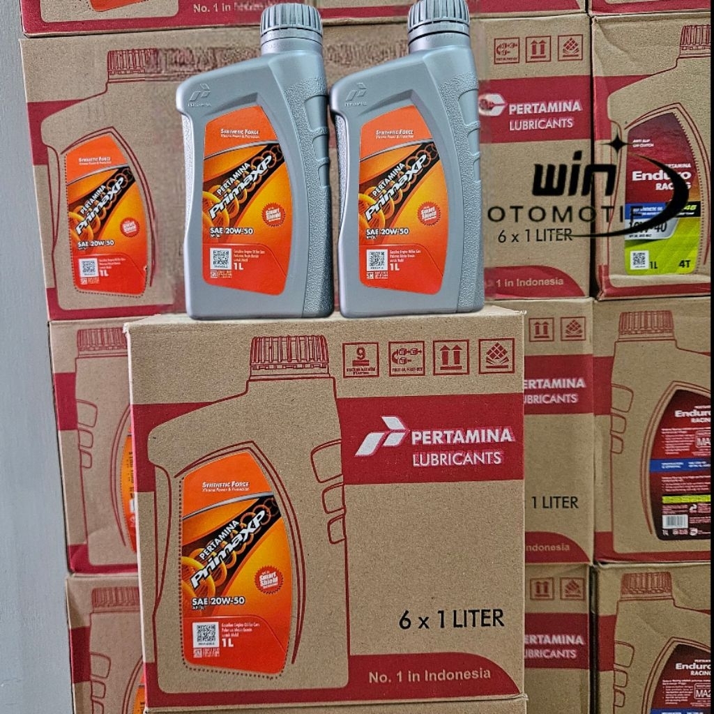 oli prima XP Sae 20W 50 1liter 1 dus / 6 botol
