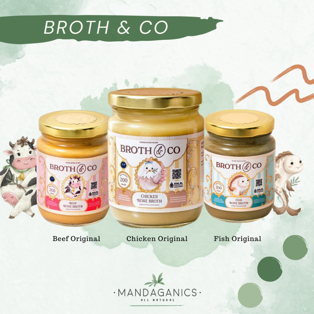 BROTH & CO | BEEF BONE BROTH | CHICKEN BONE BROTH | KALDU AYAM SAPI ORGANIK