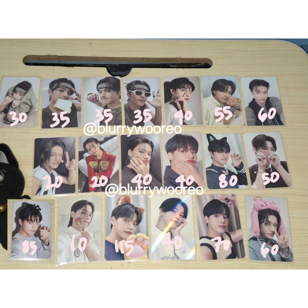 PC ATEEZ OFFICIAL PHOTOCARD WOOYOUNG YUNHO